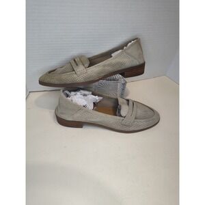 Size-10m Womens Lucky Brand Casual Flat Shoes / Loafer New, Caramel Tan Suede